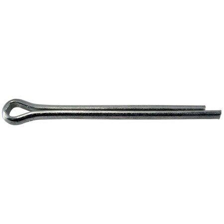 Midwest Fastener Extended Prong Cotter Pin, 5/16 in Dia, 3-1/2 in L, Steel, 4 PK 930307